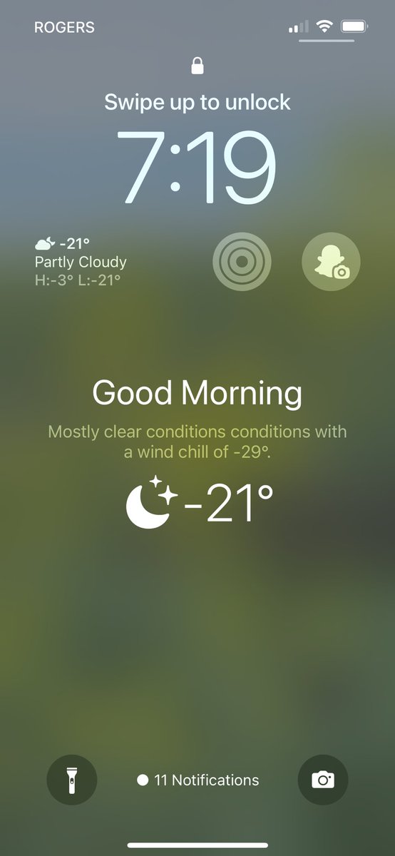 taking a mini vacation and going to Alberta is fun and all until you come back to MB and it’s -30 in the mornings and gas is $0.30 more expensive #iwannagoback