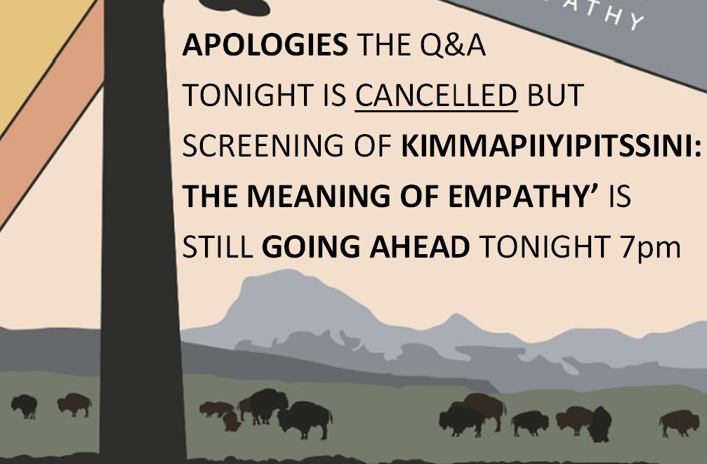 GCP_Edinburgh's tweet photo. STILL ON TONIGHT 7PM SCOTTISH PREMIERE ALAS Q&amp;A with Director Elle-Máijá Taiilfeathers has had to be cancelled - we apologise. The film we anticipate will offer much insight &amp; inspiration for #Scotland 's own #DrugRelatedDeaths emergency  #SaveFutures 
https://t.co/XcrqF4ct0M https://t.co/yTxRJwRTp7