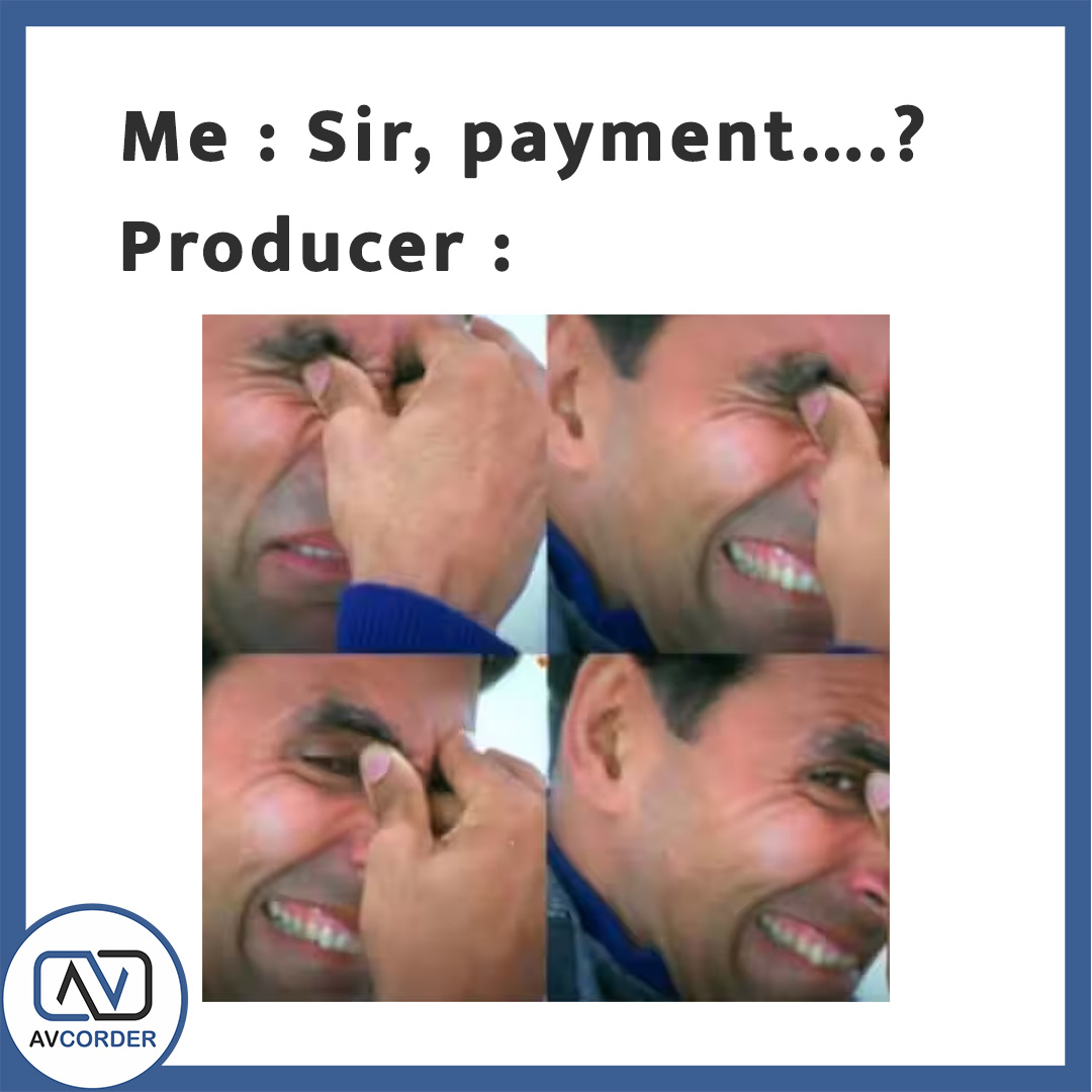 Artists: Chasing after clients for money forever. 😑🤷‍♀️ 

#producers #bahane #latepayment #money #payment #artist #freelancer #revolution #AVcorder #mediaservices #marketplaceplatform #mobileapp #creativecarrer #filmmaking #funny #meme #trendy #film #music #graphic #voiceover