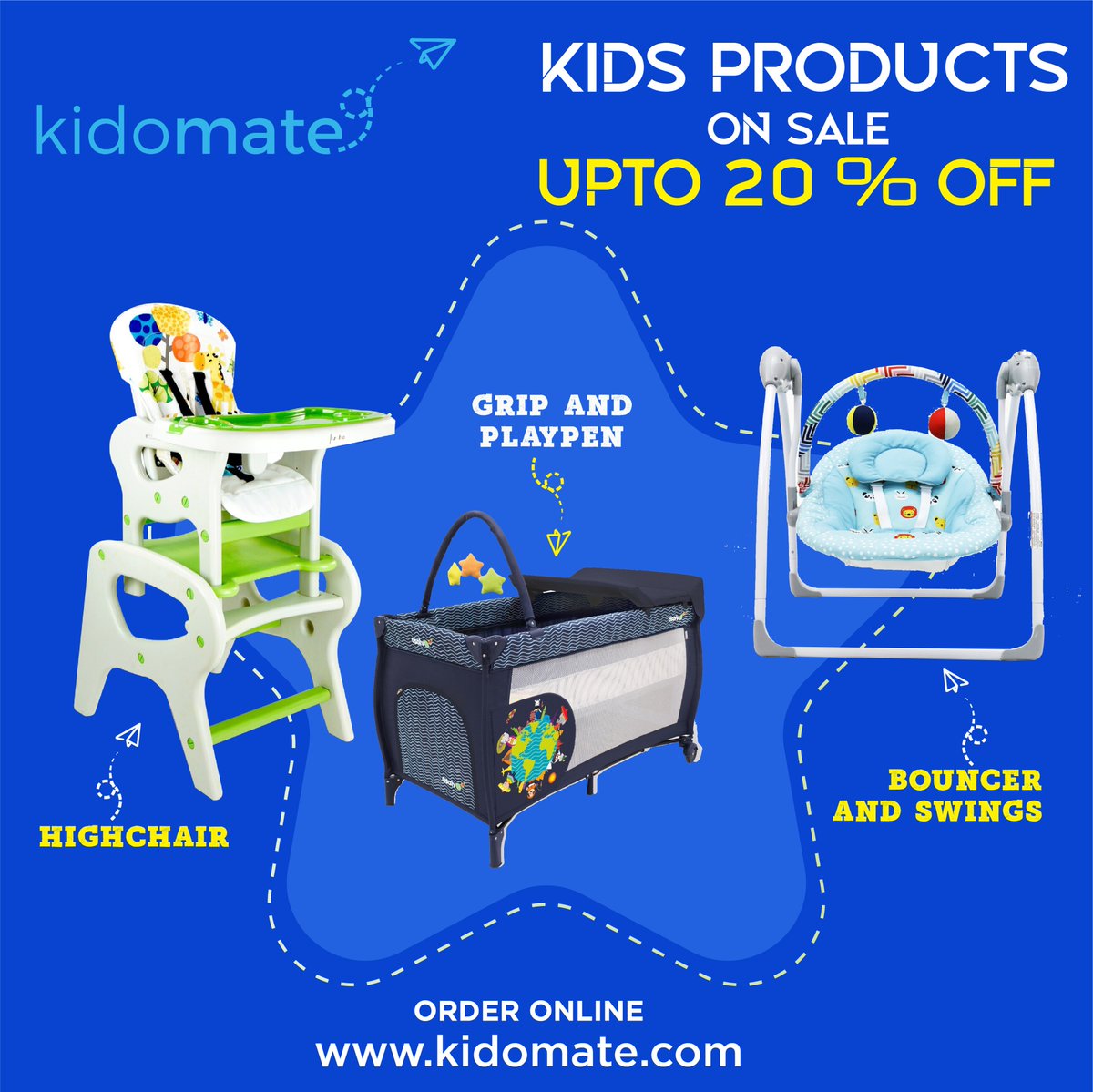 kidomateretail's tweet photo. Kidomate Exclusive Offers!!!

Baby Products on SALE UPTO 20% OFFER!!!

BABY PRODUCTS 
- HIGH CHAIR
- GRIP AND PLAYPEN
- BOUNCER AND SWINGS

Visit Our Online Store https://t.co/RIllbfgK0v For more Offer and KIds Products.

 #kidsfurniture #furniture #furnitureonline #onlinestore https://t.co/cv5yOY02Iu