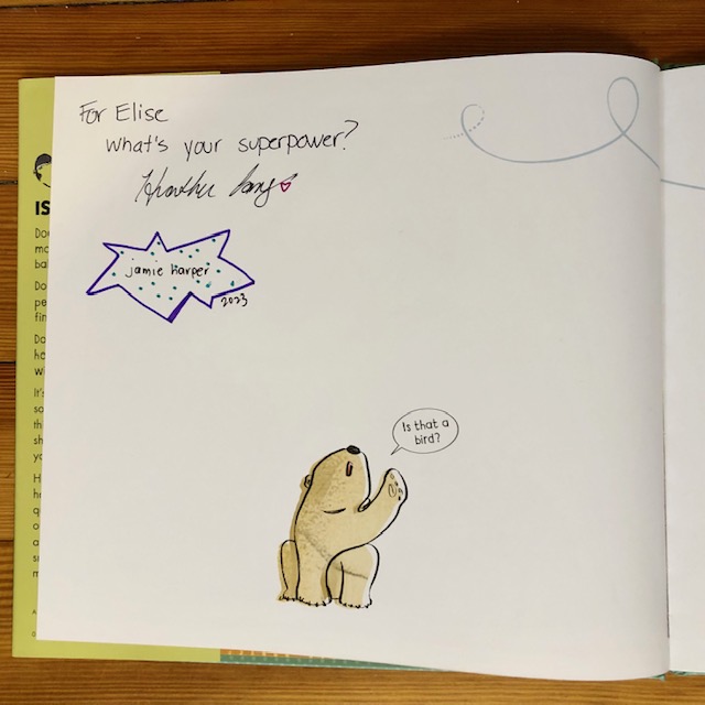 ellenmayerbooks's tweet image. Building a collection for my young #grandchild of wonderful #picturebooks #signedbyauthor! This one by @hblang and @jharper_art with illustrations by @jharper_art  from @Candlewick
#LibraryForElise