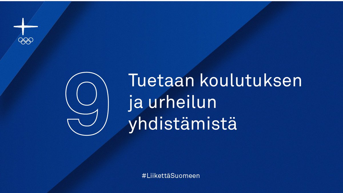 Urheilijalla pitää olla mahdollisuus yhdistää urheilu ja opinnot niin, että voi menestyä molemmissa.

Kaksoisuran edistäminen on vastuullisuusteko.

#LiikettäSuomeen #liikuntaehdokas #kaksoisura