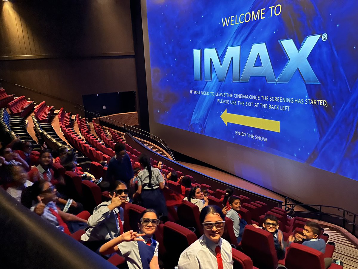 Year 5 are on a fab trip to Bradford Science and Media Museum learning more about Space. We’ve played  retro games, learnt about planets, explored the WonderLab and now watching a 3D film in the IMAX. We’re having a blast! #ourwonderfulplanet #science #space <a href="/BradfordMuseums/">Bradford Museums & Galleries</a>