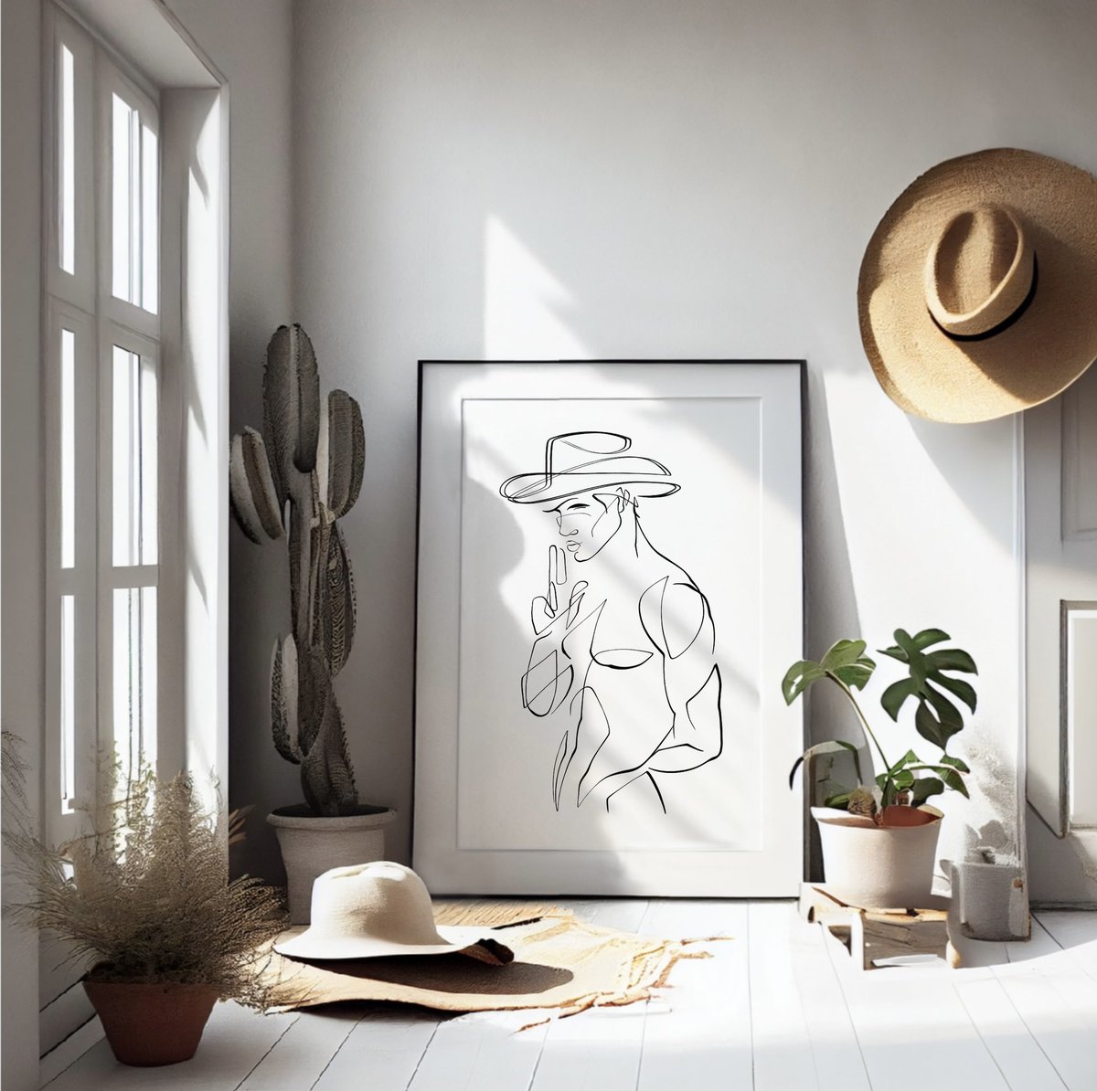 ecce original digital line art of <a href="/EthanOPry/">Ethan O'Pry</a> #art #design #model #forsale #follow #links