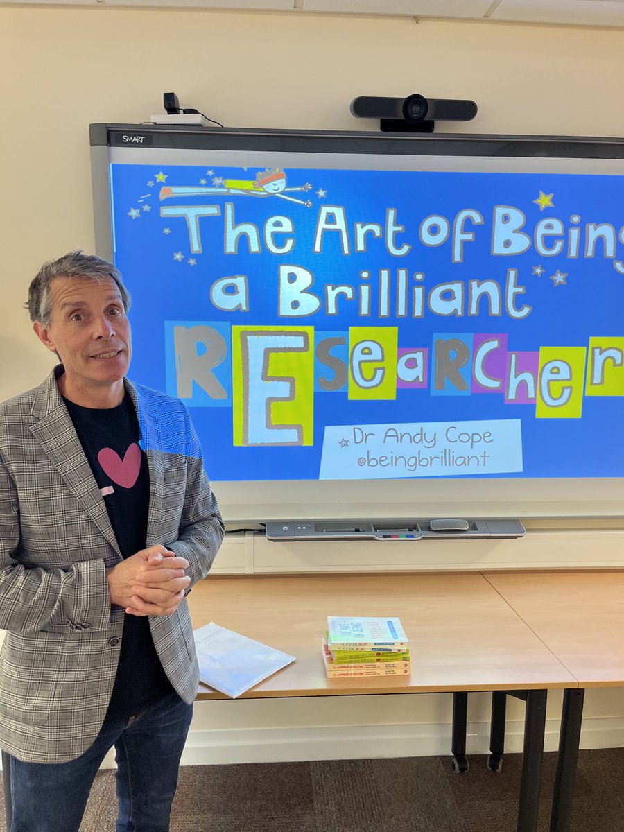 ⁦@KeeleUniversity⁩ #lovekeele The Art of Being Brilliant, with a twist…
