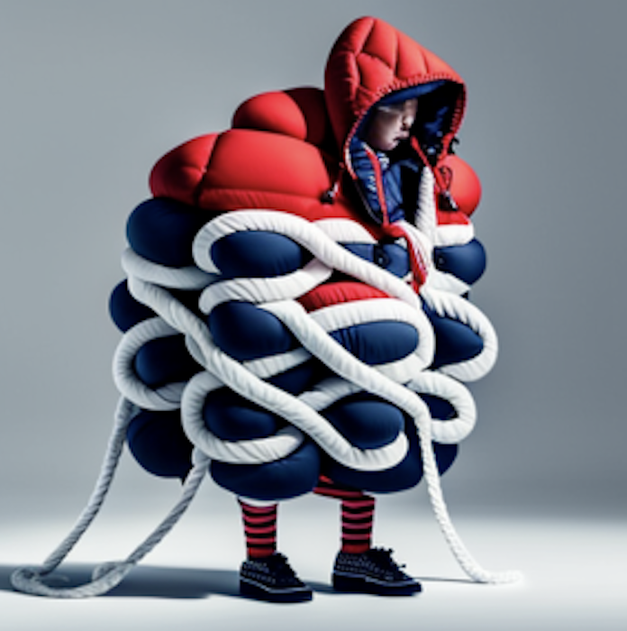 Here is my submission, hope I win. Is it even possible to create this? <a href="/TommyHilfiger/">Tommy Hilfiger</a> #TommyHilfigerAICreator #poweredbyDRESSX #DRESSX