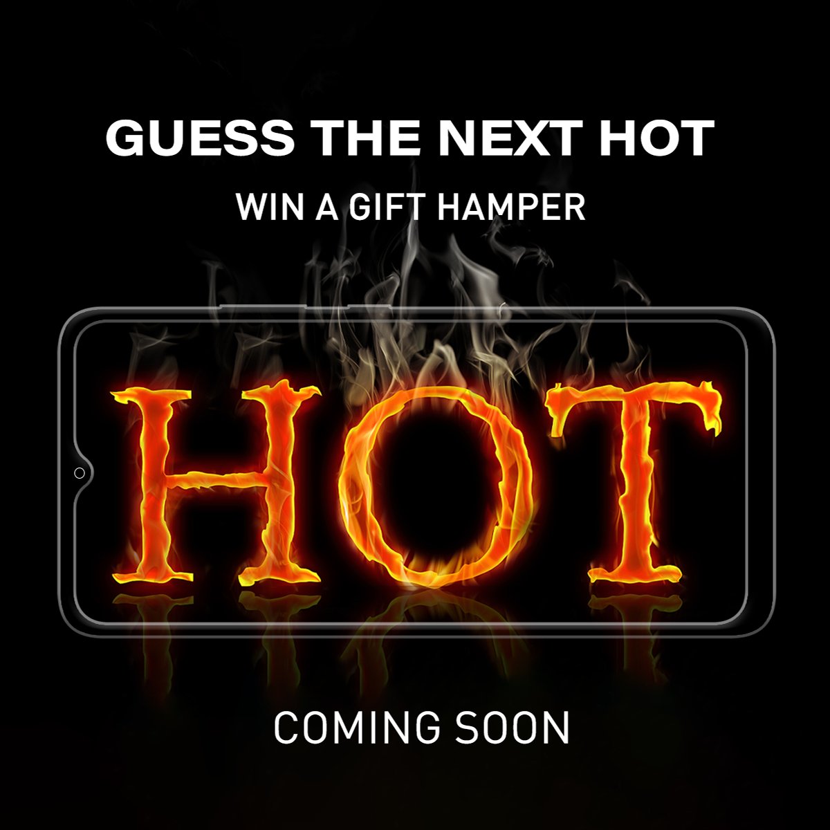 infinixuganda's tweet photo. Guess the next HOT to be launched and stand a chance to win a limited edition gift hamper.
T&amp;C
*Like &amp; retweet this.
*Tweet as many times as possible to increase your chances of winning. 
#InfinixHOTseries https://t.co/YJGRmfLG8j