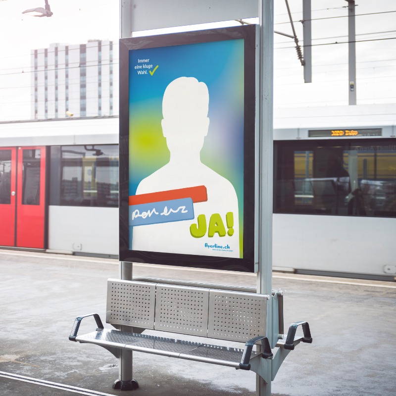 Flyerline's tweet photo. ✅ Professionelle Wahlwerbung von Flyerline