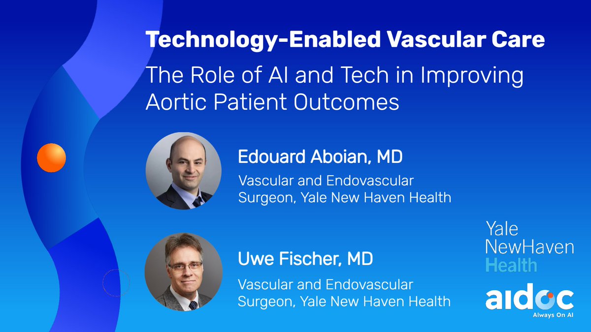 aidocmed's tweet photo. 🖥 👨🏼‍⚕️ What's #AI's role in clinical workflows and how does it impact the patient outcomes? Join @YNHH's webinar on tech-enabled #cardiovascular patient care and get the 3️⃣ big takeaways on #AI utilized actively by physicians 👉 https://t.co/sTkqWSWwDE
#CardioTwitter #MedTwitter https://t.co/GjmpDEg5xu