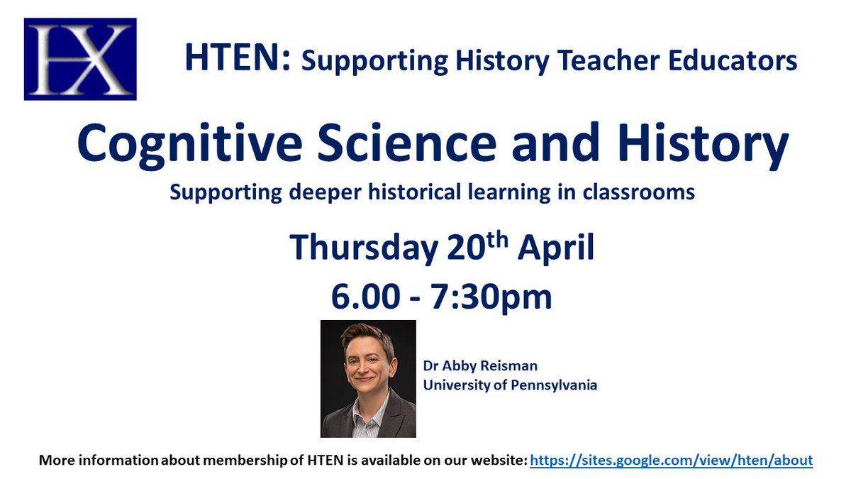 📢@HTENUK members - an email including the recordings from the HTEN Conference on 24th March has just hit your inbox. Please also scroll down to see the link to our signatories MSForm! If you are interested in joining HTEN please DM the @HTENUK inbox. Our next event is: