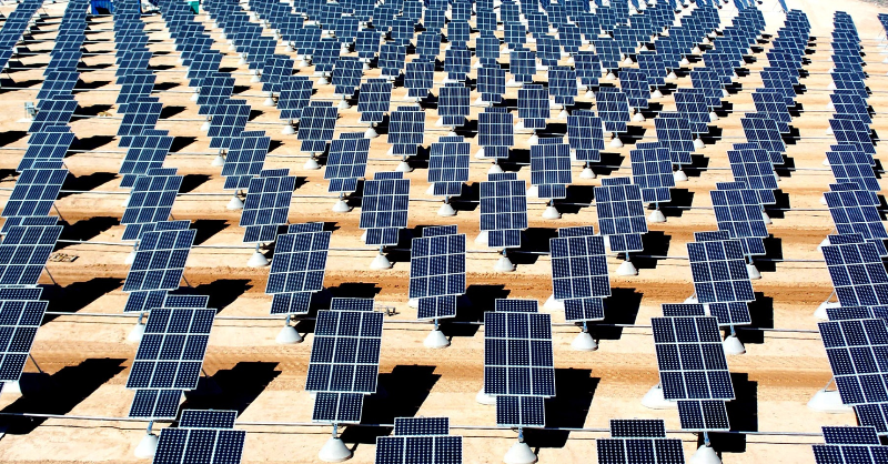 UNFCCC's tweet photo. ☀️Today:
 3,000 gigawatt renewable energy

☀️2030:
10,000 gigawatt renewable energy

We are in the decisive decade for #ClimateAction.

According to a new @IRENA report, reaching our 2030 #ClimateChange targets requires us to add an average of 1,000 GW renewable energy each year.
