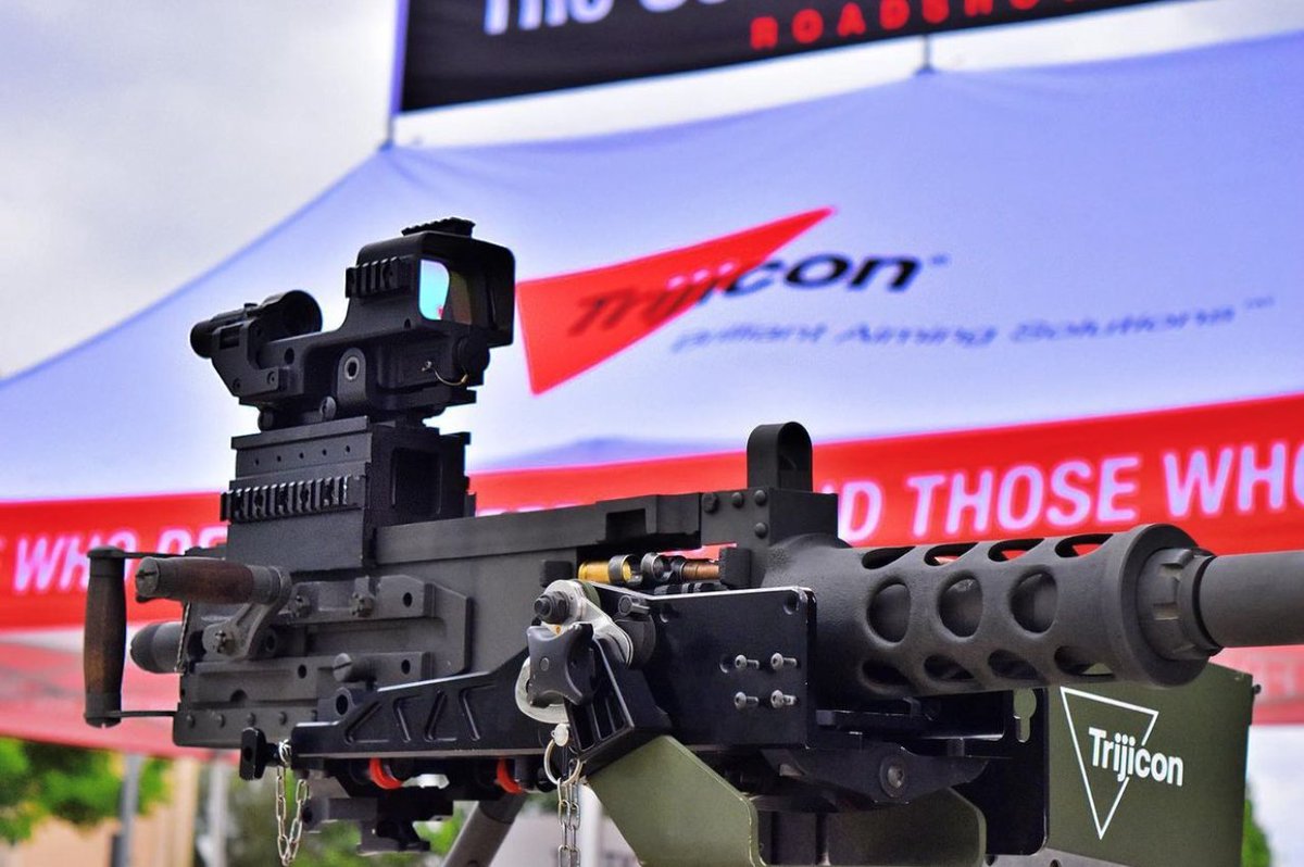 Trijicon's tweet photo. When she says you can only have one more weapon in your arsenal.
📷 IG: texasgunexperience
#MGRS #Trijcon #fullauto https://t.co/lnuh8J8W8H