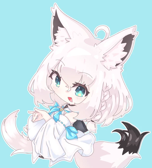 #絵フブキかわ 