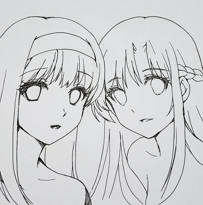 【58/365】なるべく毎日絵投稿

アナログ線画
詩織&アスナ

かわいくかけない…没にするかも 