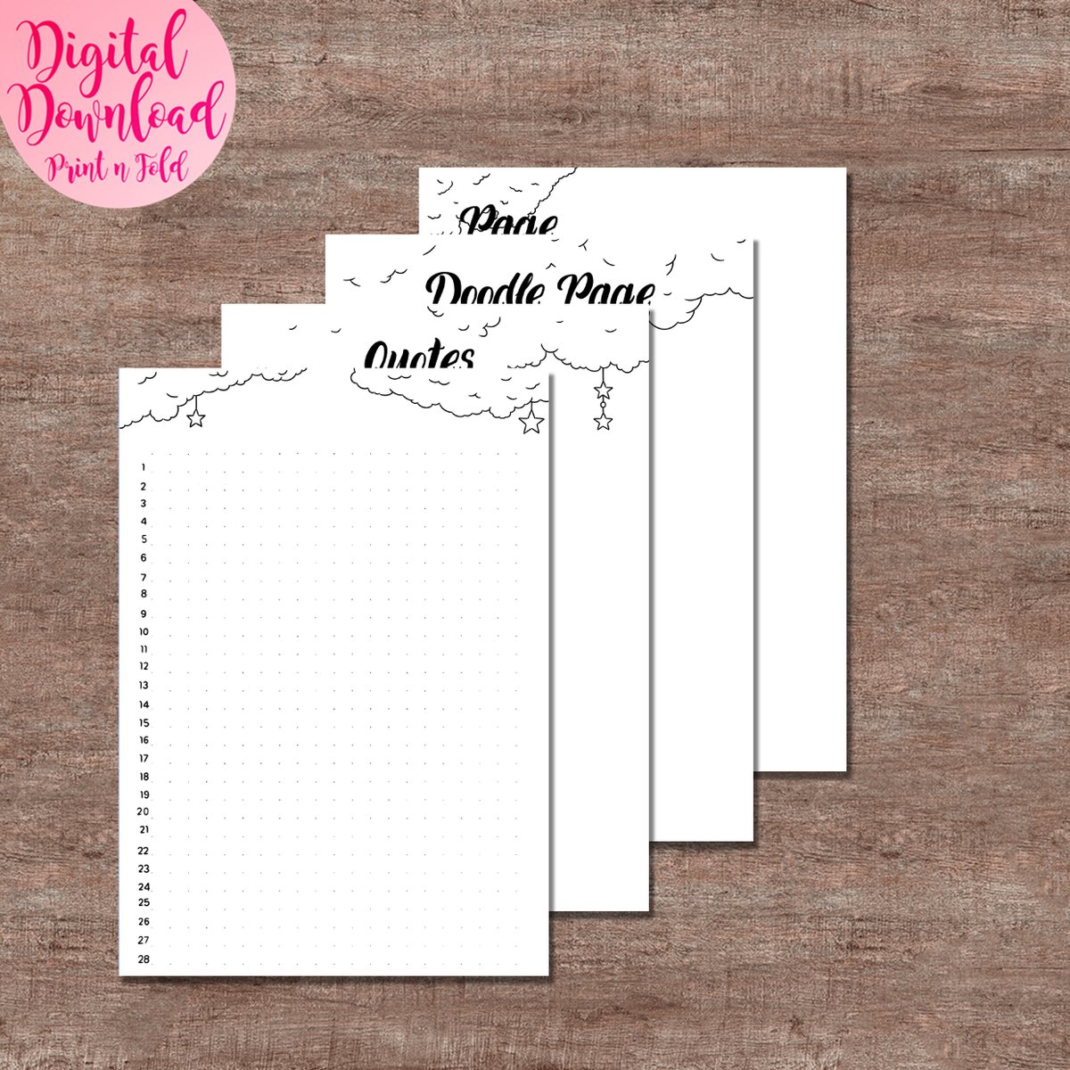 Are you ready for April?

etsy.me/3M1b8vd 

#plannerpages #fullmonth #trackers #printable #printathome #clouds #april #calendars #moodtrackers #lifeplanning #lists #savings #logpages