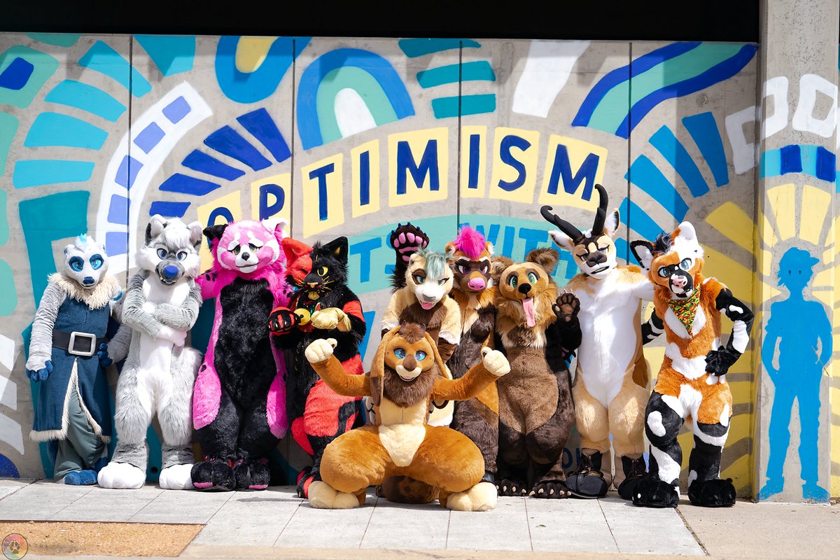 ShagpokeStudios's tweet photo. ✨Huge shoutout to the fabulous @BEF_Photography for another amazing TFF photoshoot!  And to my suiters for making time to join in!✨ It's always such a joy to see so many of my creatures in one space 🥰 
#Fursuit #fursuitmaker #furry https://t.co/a4aNcG1oyZ