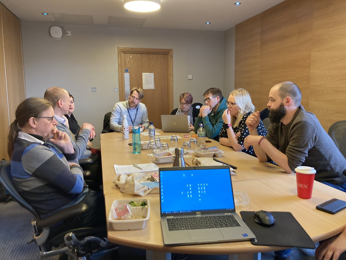 mark_cake's tweet image. #SROC23 is over and the Committee are already thinking about next year in our usual debrief. Thank you to all our lovely delegates. Edinburgh has been a blast!