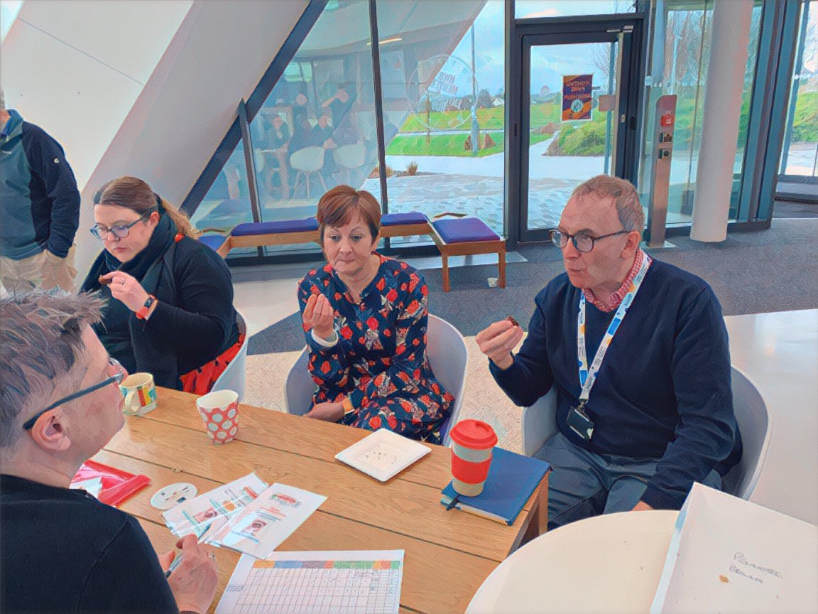 Really good meeting businesses again at <a href="/M_SParc/">M-SParc</a> this week - obviously this tasting was done in the name of science <a href="/Pennotec/">Pennotec.com</a> #HealthyEating #HealthyFood <a href="/AgorIP_swan/">AgorIP</a> <a href="/NWalesSocial/">#NorthWalesSocial ⬆️🏴󠁧󠁢󠁷󠁬󠁳󠁿🤝</a> <a href="/northwalestech/">North Wales Tech</a>