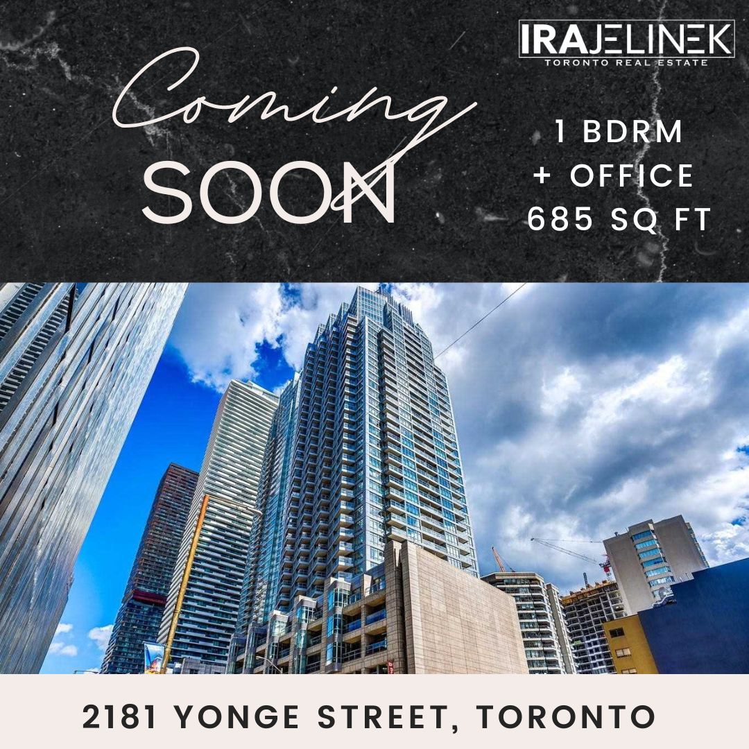 COMING SOON 1 BDRM + Office! 685 Square foot south facing unit with an amazing parking spot and locker!

Impressive Five-Star Hotel Amenities (Most Amazing Condo Gym In The City) Best Concierge Staff Who Have Been There Since Inception. Everything Y&amp;E Has To Offer.