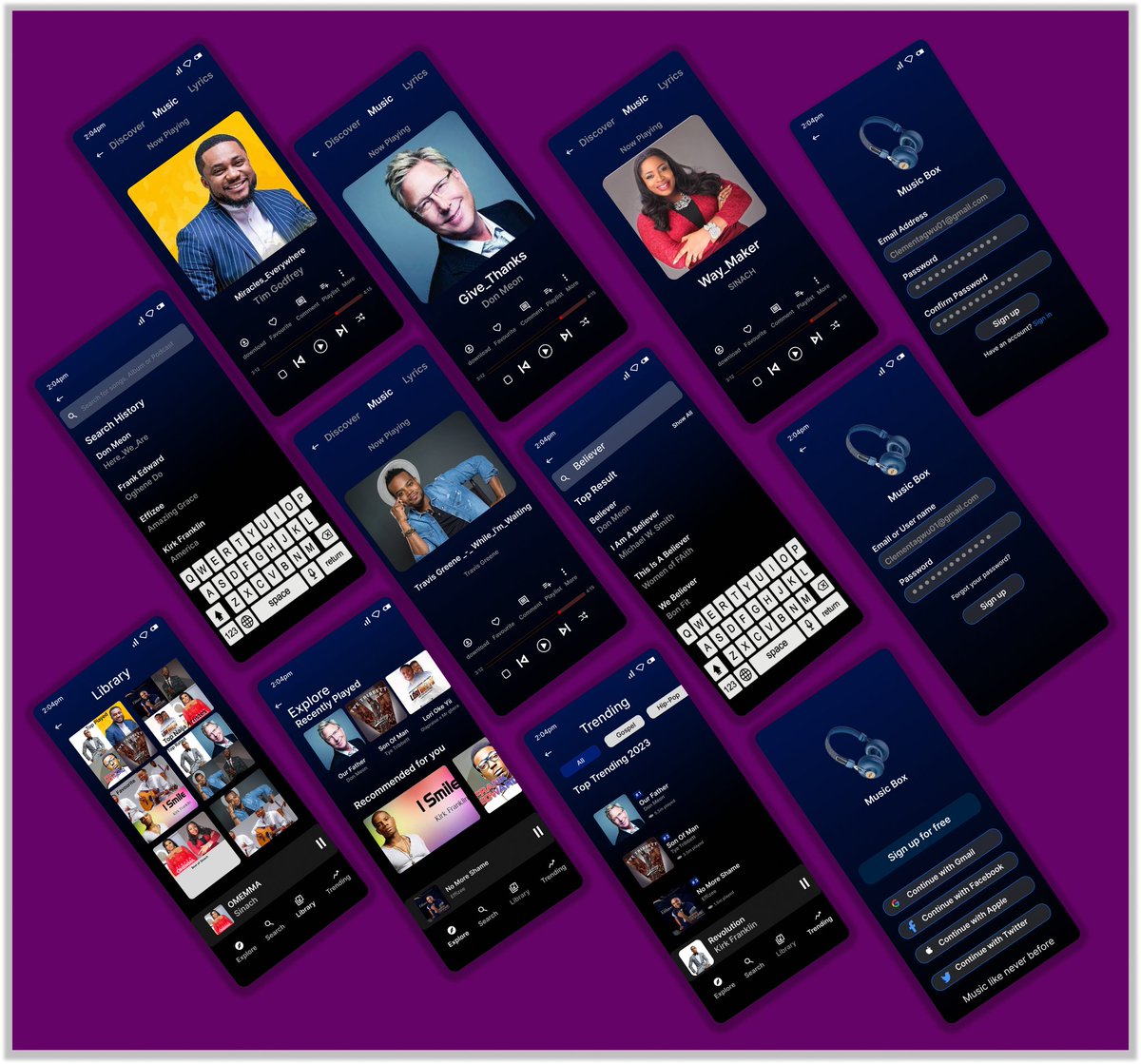 CletDesign's tweet photo. Music mobile app design.
#uidesign #uxdesig #TechnologyNews
#uiuxdesign #uxdesign #UI #uiuxcamp #tech9ja #100dayschallenge #100DaysOfCode #Breaking #DesignThinking @Boomplay @timxtremecrew @sinach
@TyeTribbett @TravisGreeneTV @donmoen
Seyi Tinubu Opay Agbero Go To Court https://t.co/OEWwRJ7CZ7