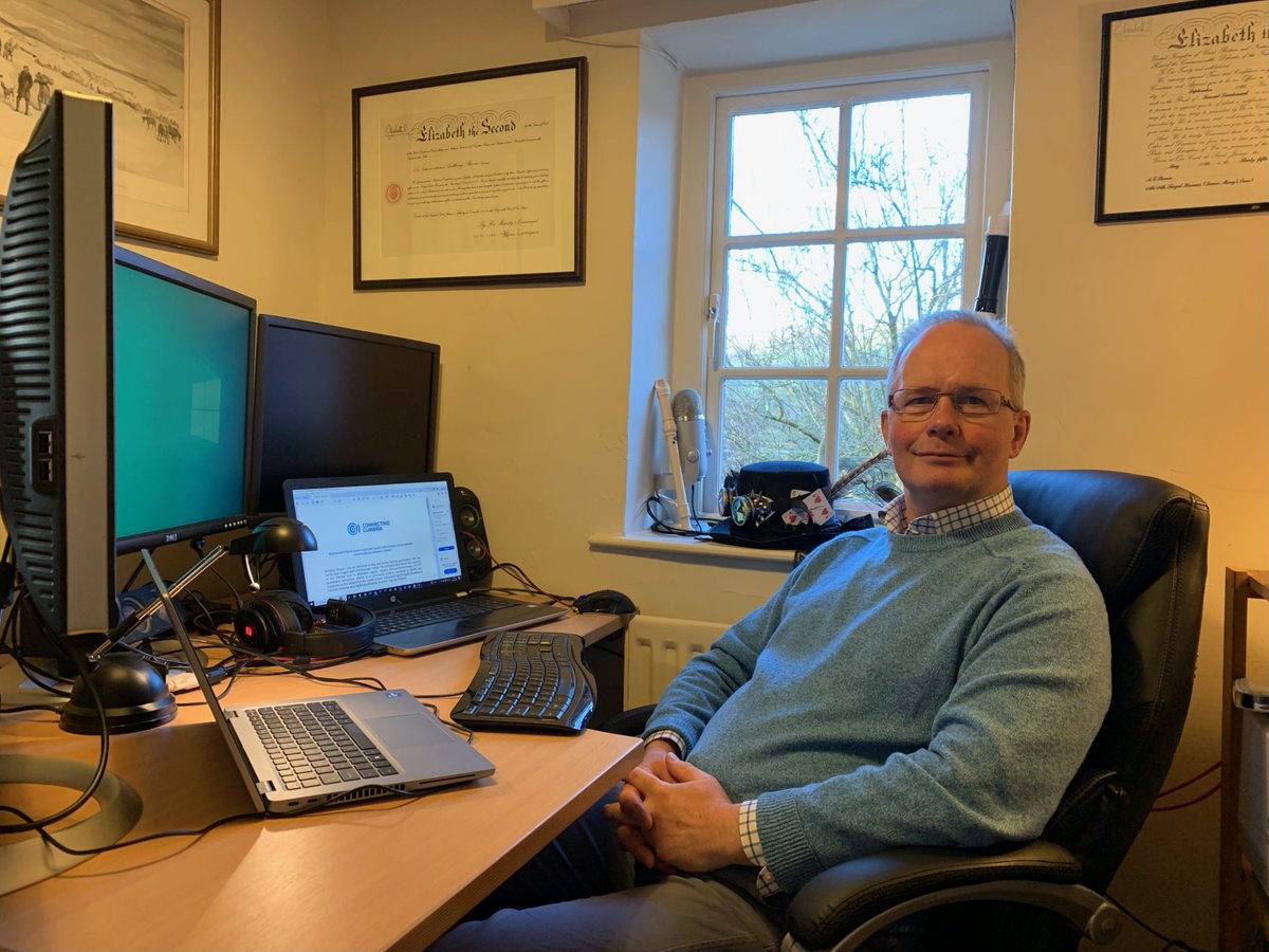 Anthony Steven runs his #technicalwriting &amp; #onlinetraining #business from his home near Croglin. 

His #company and #family now connect to the #INTERNET over a dedicated #Gigabit capable fibre-to-the-premise #broadband #connection - find out how here:

👉 bit.ly/40GRIjl