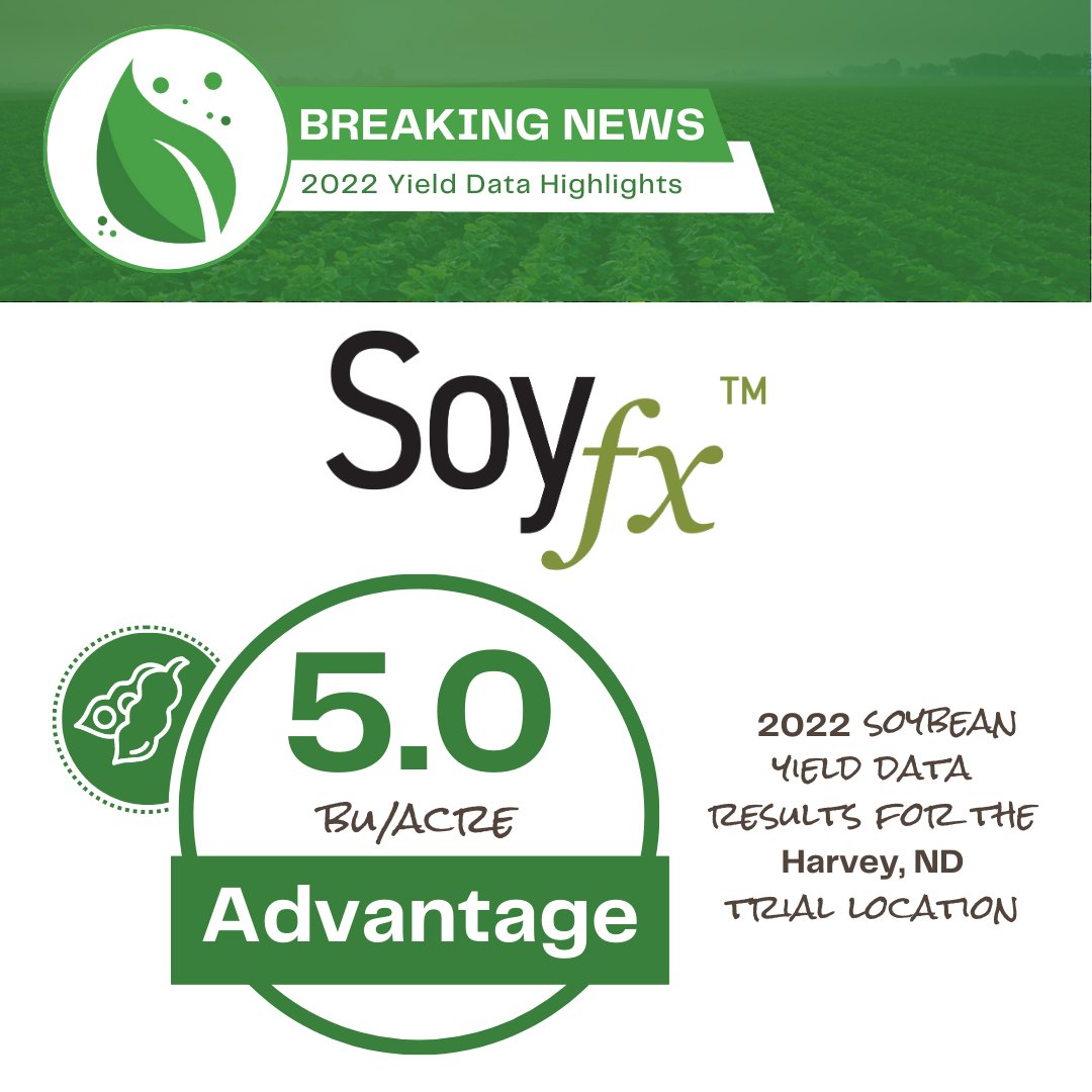 YieldMasterSol's tweet photo. Today we are headed North to see how #Soyfx performed on #Soybean acres near #HarveyND. This is data we can all get excited about!

Learn more about this products performance at ➡️ https://t.co/eKRcRrk6lq
.
.
#YieldMasterSolutions #YMS #Microbes #Crops #Farming #Agriculture https://t.co/yDkmWTZWo7