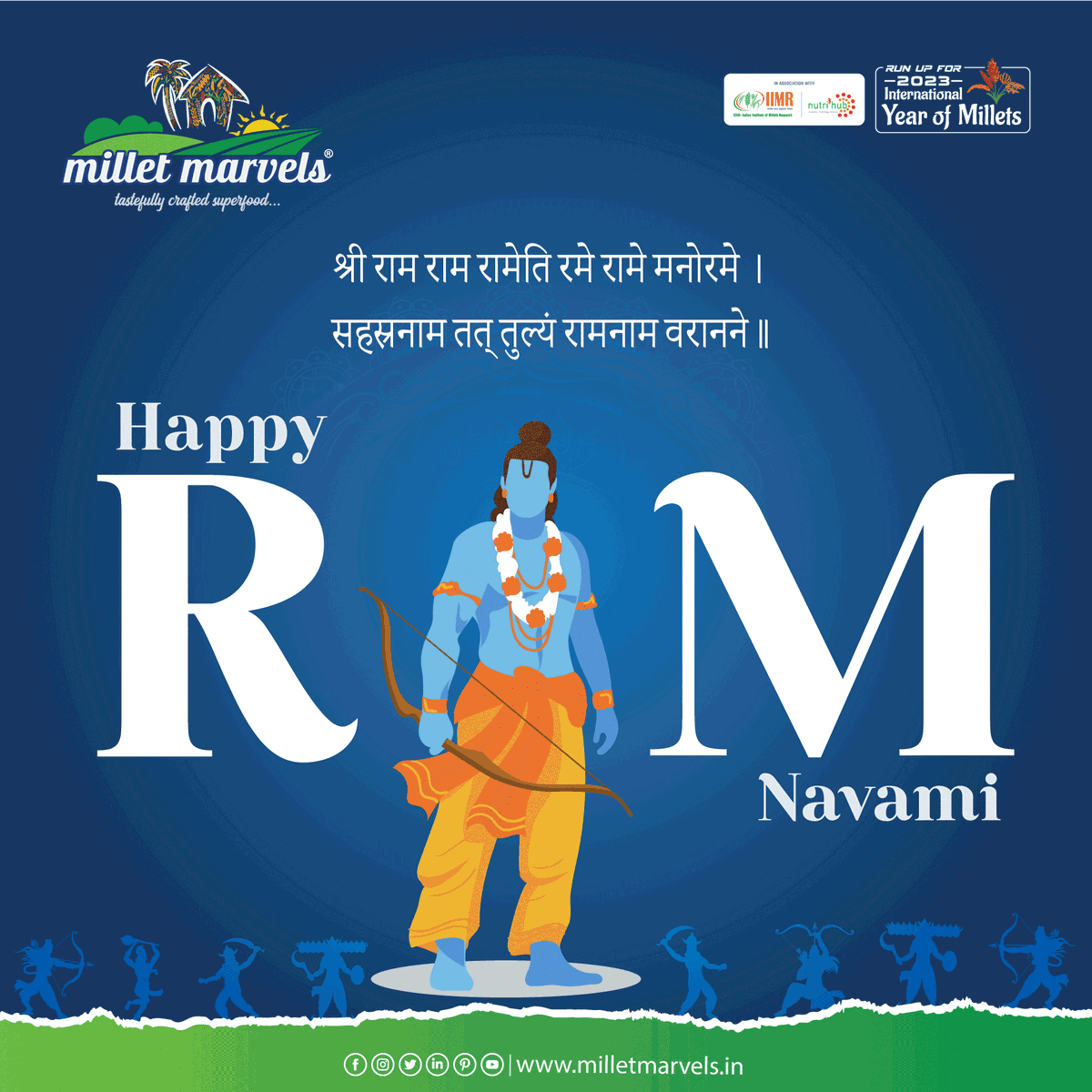 MilletMarvels's tweet photo. #milletmarvels #nutrihub #iimr #superfood #lym #lym2023 #Apollo #swiggy #zomato #millets #cloudkitchen #vintagekitchen #scientificmethod #franchiseopportunities #food #instantfoods #healthylifestyle #vegetarian #plantprotein #nutritiousfood #sriramanavami #jaisriram #lordrama https://t.co/034cP2eYzz