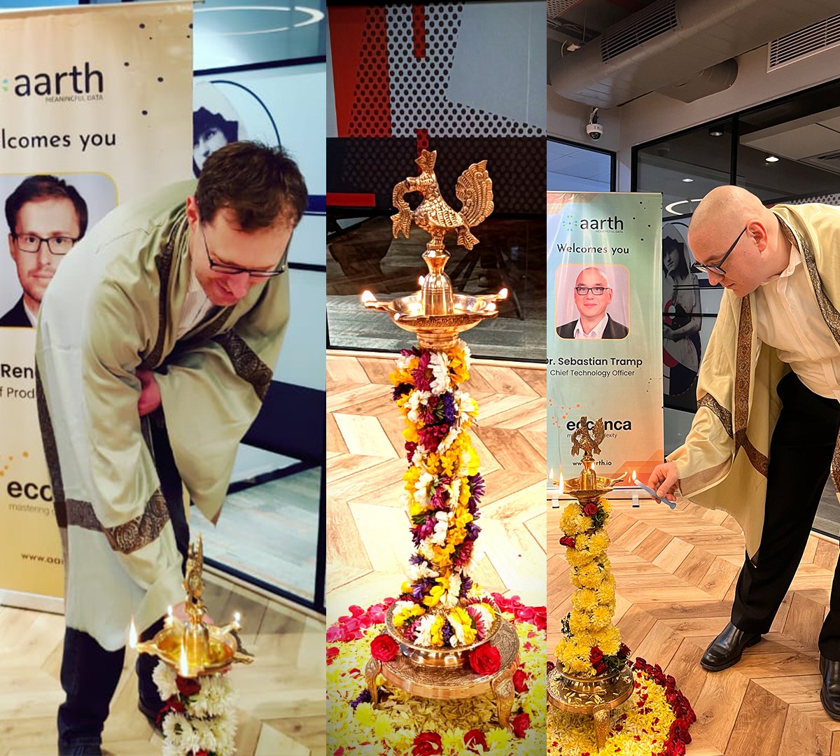 Aarthsoftware's tweet photo. Had an #amazing time hosting our partners at #eccenca! Huge thanks to Chris Brockmann, Sebastian Tramp and René Pietzsch for coming to #Aarth. We had #inspired discussions and we're #excited to continue our #work together towards our shared goals.
#partnership #graphtechnology https://t.co/Cyg5uB81H9