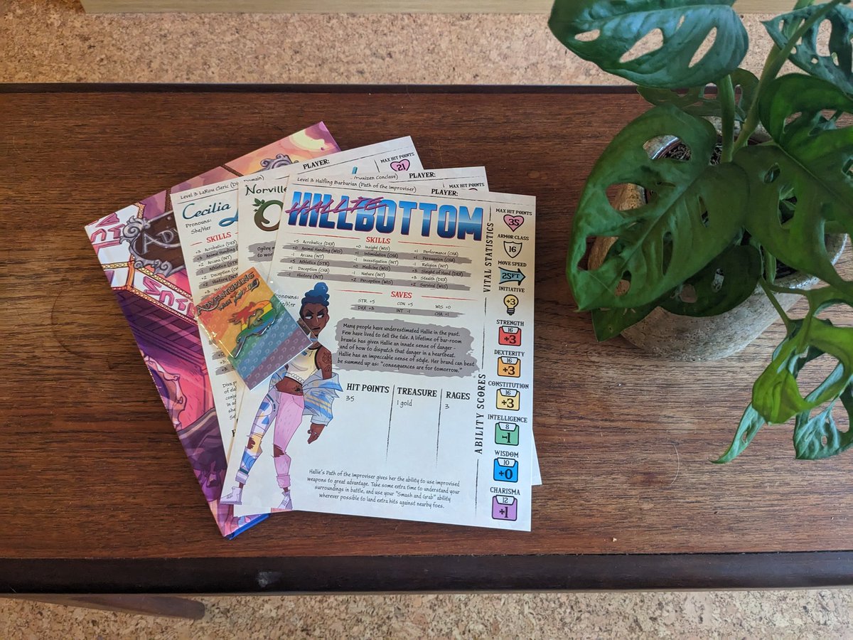 samueljsully's tweet image. Got the new @AdvWithPride book by @Jackaphobia. I'm sure it'll come in useful for the @gaysrolldice D&amp;amp;D campaign!