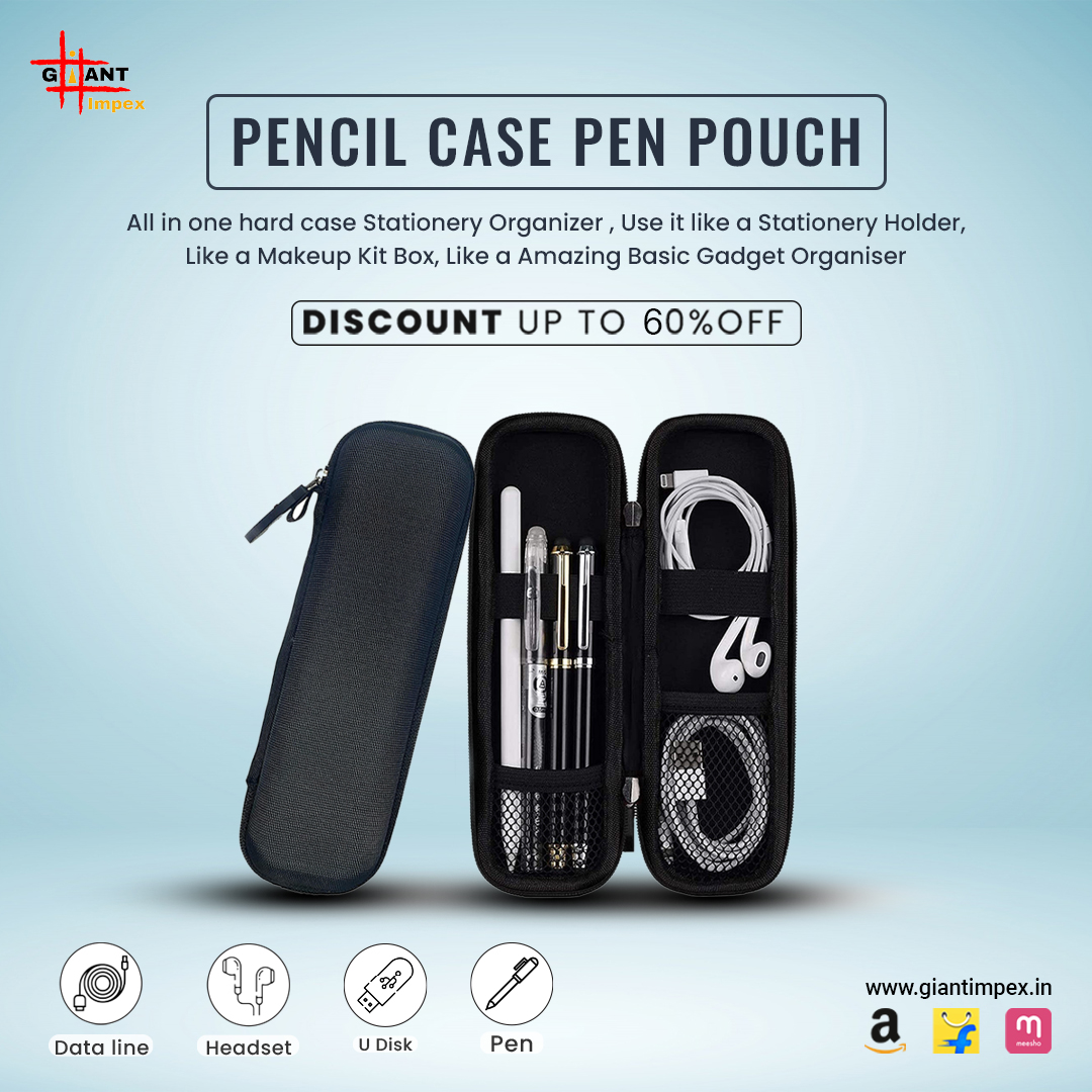 Are you looking for Pencil Case Pen Pouch for your kids?
#pencilcase #penpouch
#Amazon
amazon.in/GIANT-IMPEX-St…
#Flipkart
flipkart.com/giant-impex-1-…
Visit Our Store: Get 20% Off on Sale price.
Use Promo Code 'GSAL20'
giantimpex.in/travel-organiz…