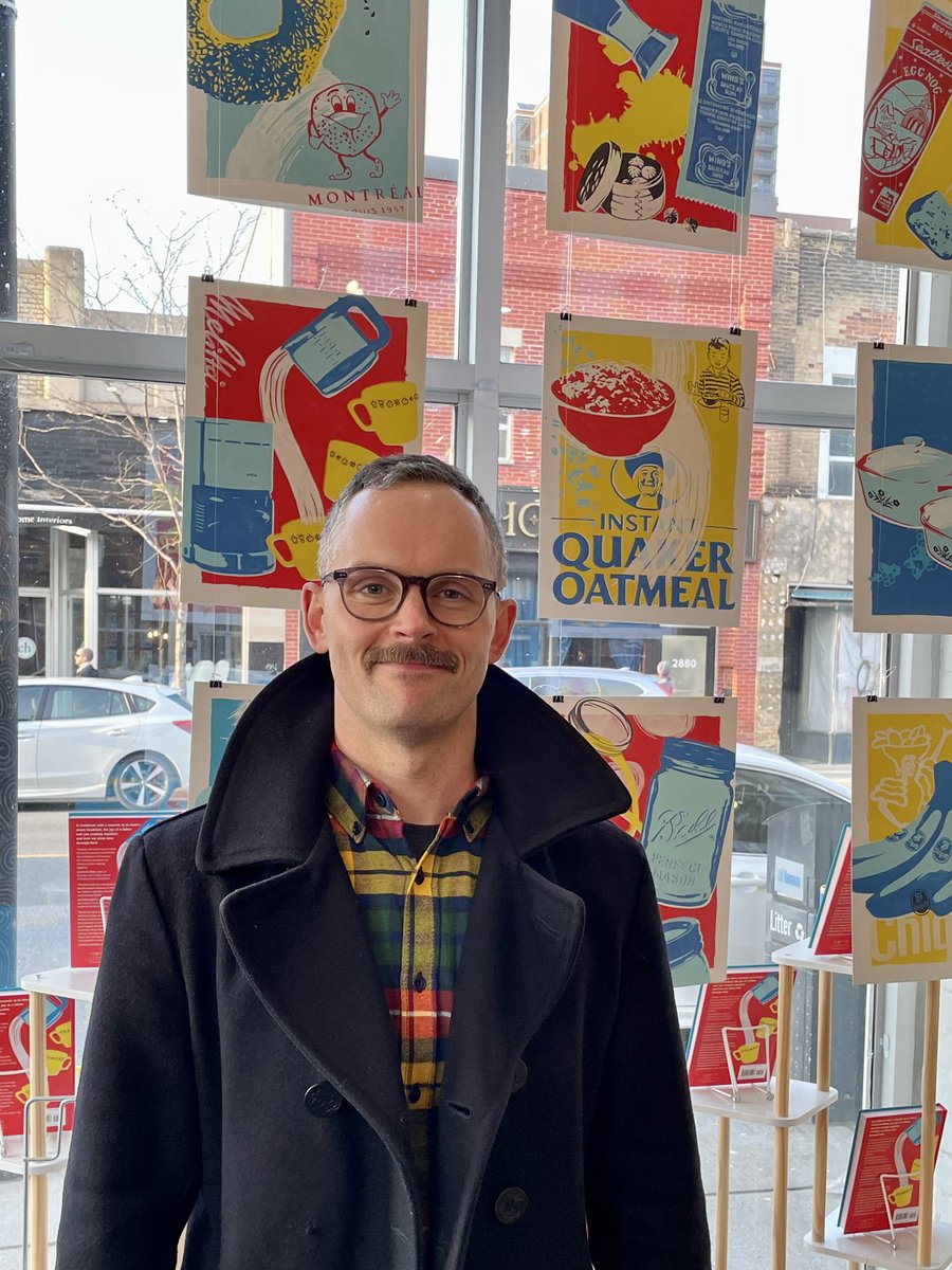 Thanks to everyone who joined us last night for the launch of 'Sundays: A Celebration of Breakfast and Family in 52 Essential Recipes', written by @pupomark . Be sure to stop by @typebooks Junction to check out the window display. More details about the art coming soon!