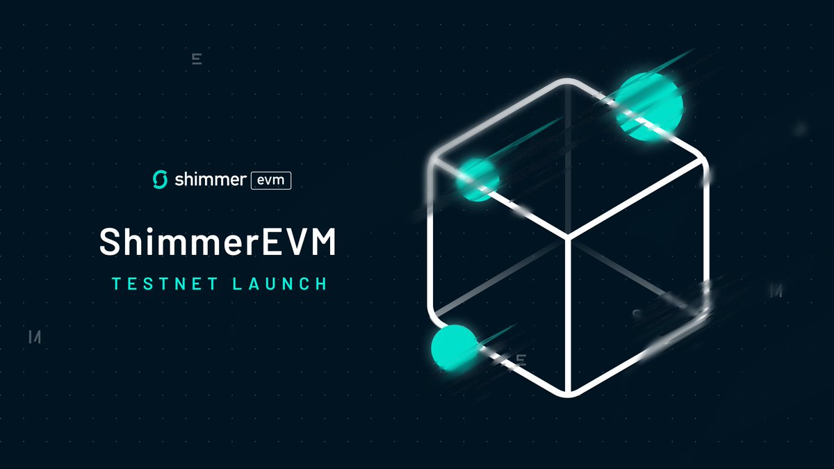 ⭐ New Milestone 🥳 - The #Shimmer EVM Testnet is out! We're one step closer to the much-anticipated #ShimmerEVM chain with enhanced resilience and performance.
Try it out!
🔗 blog.shimmer.network/shimmerevm-tes…