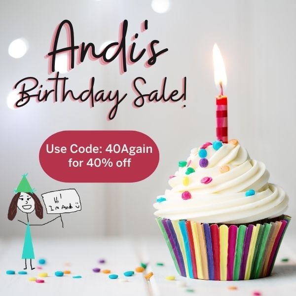 Check out iupress.org and shop for your spring book picks during Andi's Birthday Sale! ⁠ Use code “40Again” NOW through April 1st for a 40% discount. If you purchase 3 or more books, you'll also be eligible for free standard shipping. ⁠ ⁠ #sale #booksale #discount
