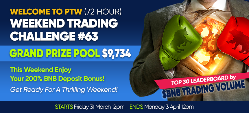 PlayTradeWinHQ's tweet photo. Dear PlayTraders,

Join the PTW Trading Legends Challenge #63 for Non-Stop Trading Action &amp; A Chance to Win BIG. 

Also join the groundbreaking NRK launch by our esteemed partners, Nordek! 🚀

20 RT's each score $50 Trade Bonus! 🫰
#PTWTradingChallenge #NRKLaunch #CryptoTrading https://t.co/fABT8qoBMT