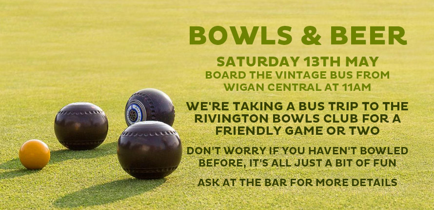 BeerHuntress's tweet photo. We're heading to Rivington to play bowls and we'd love for you to join us. And the best part is, it's free! 
Saturday 13th May from 11am for a day of bowls and beer
Limited spaces, booking required. Contact the bar on 01942246425, message us, or ask the team to reserve your spot https://t.co/h1MKAIyEzM