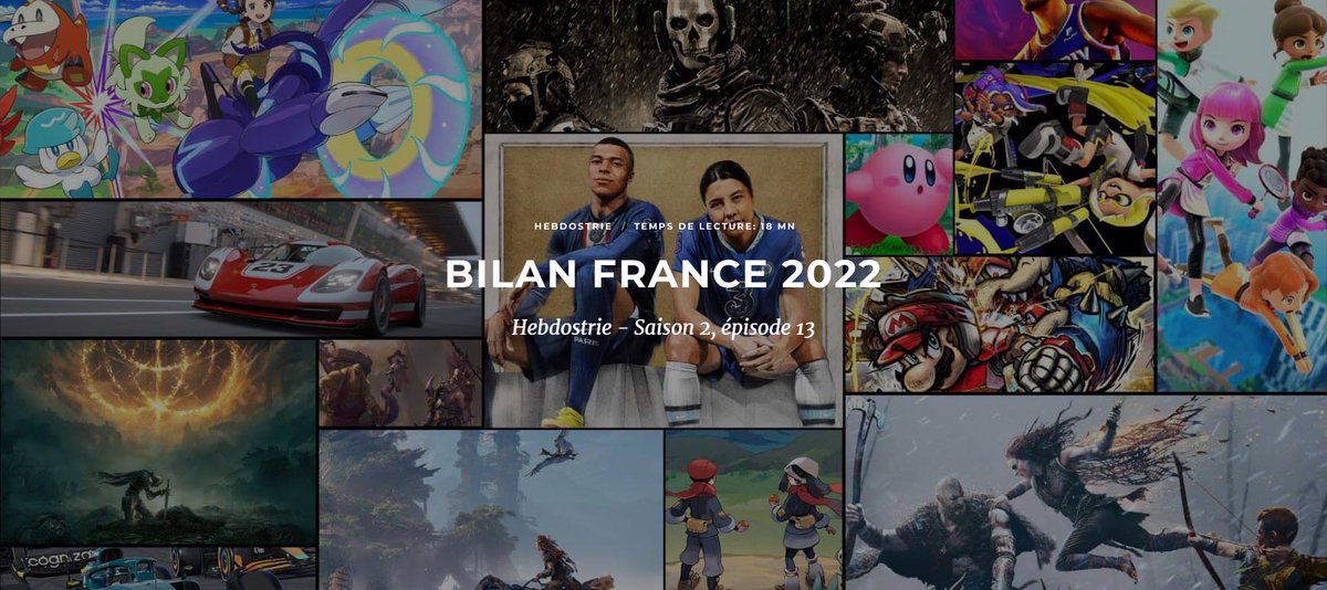 Ludostrie's tweet photo. Le bilan complet du marché du jeu vidéo en France pour 2022: https://t.co/cDpy5OW3P1 https://t.co/lefDKf6XOZ