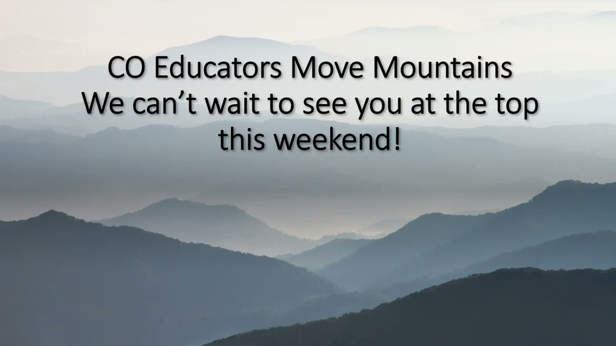 COASCD's tweet image. Educators move mountains!   See you at #ASCD2023 !

#Teacherleadership
#COASCD