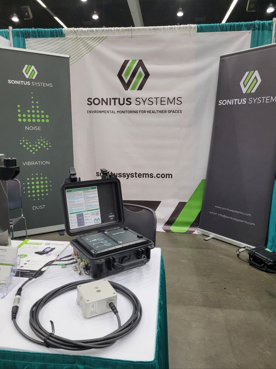 sonitussystems's tweet photo. Thanks to everyone who stopped by the Sonitus Systems stand at #GeoCongress in LA this week. It was great to share our innovations for automated #noise, vibration and dust monitoring solutions for construction and mining, and to learn from peers
#geotech https://t.co/oA5cK6tdpz