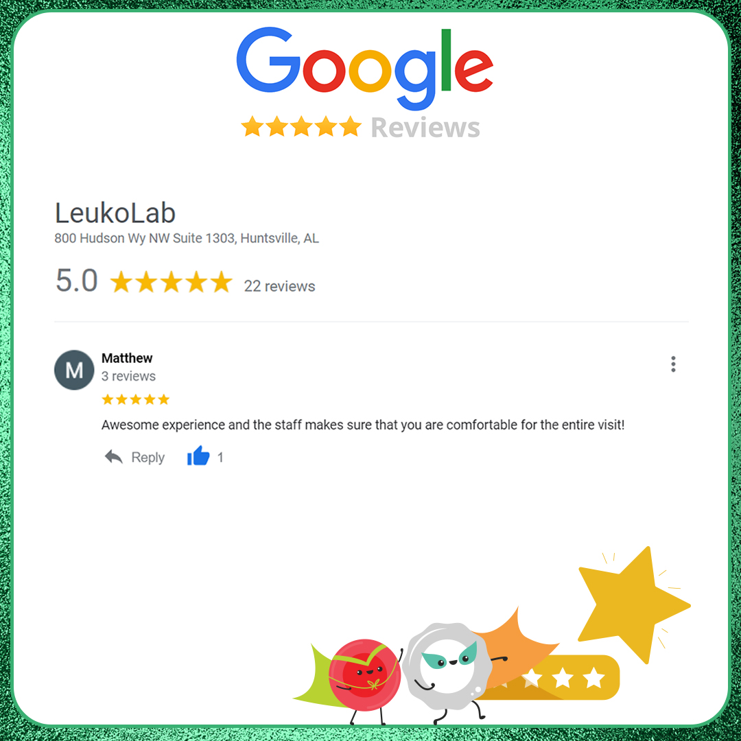 LeukoLab_donate's tweet photo. "Awesome experience and the staff makes sure that you are comfortable for the entire visit!" - Matthew (Google, Huntsville)
•
#LeukoLab
#AllCells
#DiscoveryLifeSciences
#Biotech
#Alameda
#California
#Quincy
#Massachusetts
#Texas
#Houston
#Alabama
#Huntsville
#DonateBlood https://t.co/ZLV7ShNJKm