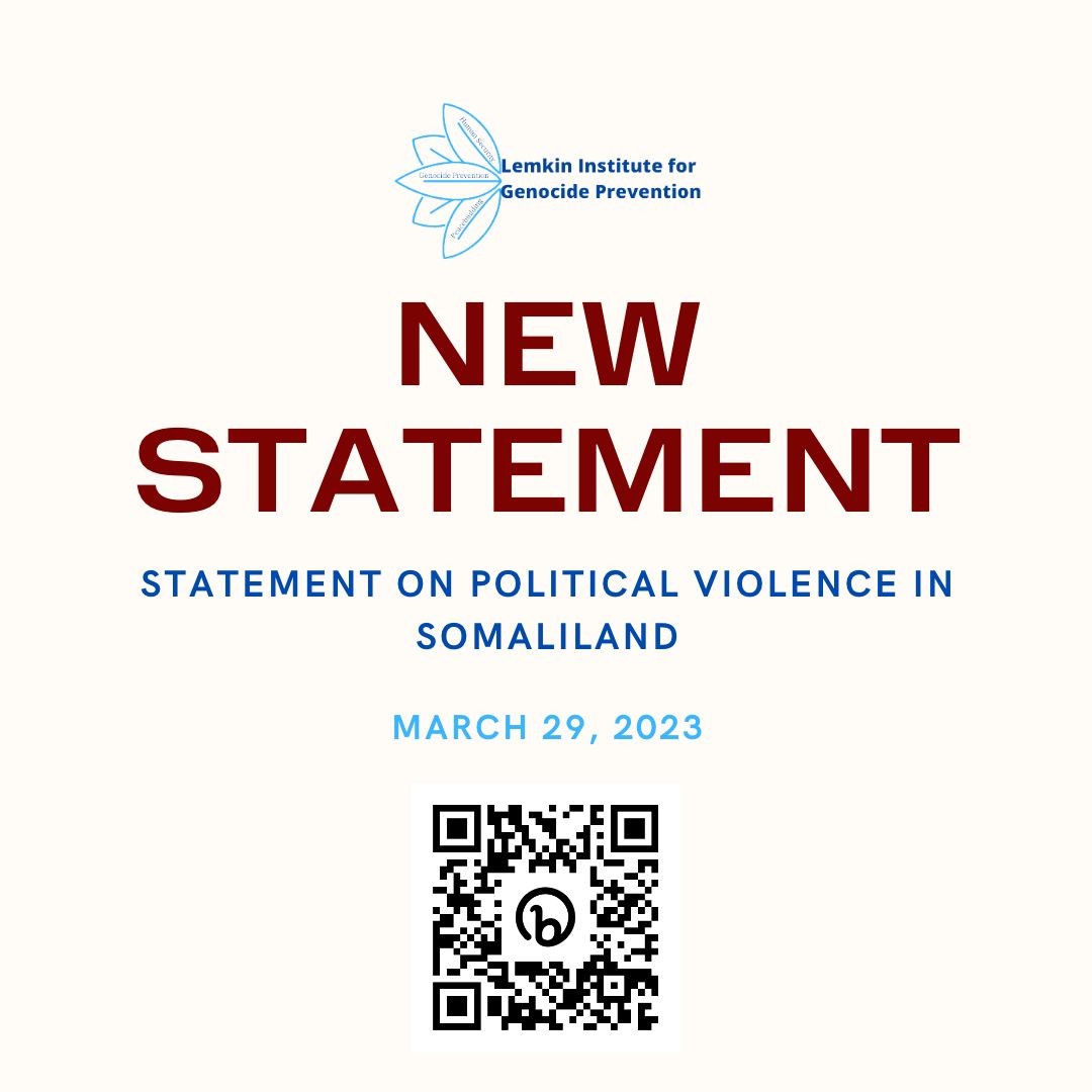 Lemkin Institute for Genocide Prevention tweet media