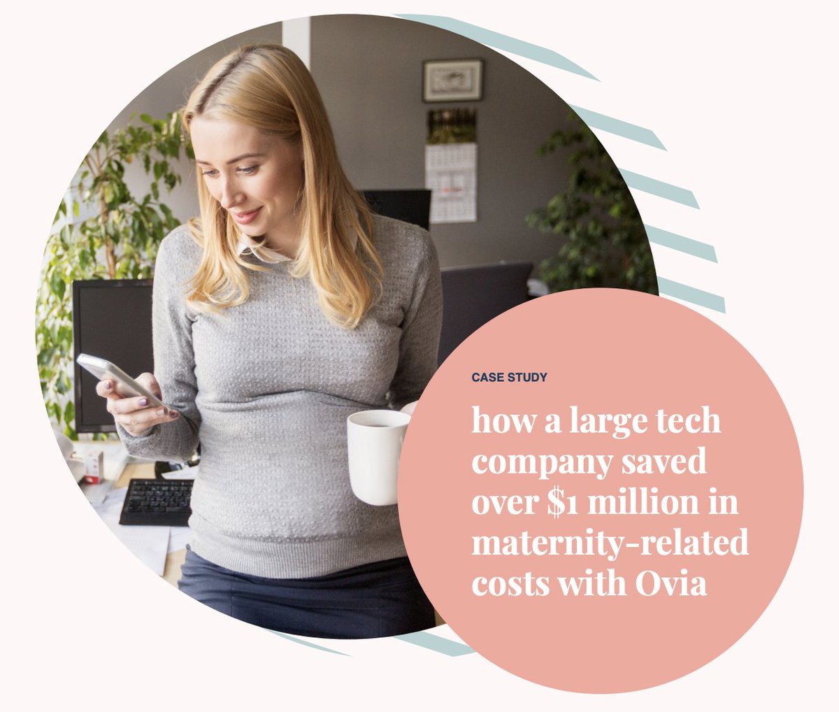 Learn how Ovia partnered with a tech organization to improve the lives of employees and their families while achieving a 7:1 ROI in our latest case study: ow.ly/FGZ150Nt3Uz