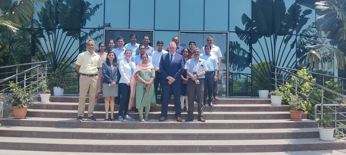 himangibhardwaj's tweet photo. A fantastic first day @HydNiab with @DefraGovUK and @APHAgovuk @UKinIndia discussing #Zoonotics #OneHealth and working together for global health! @DBTIndia what a stellar institute and faculty. Looking forward to tomorrow! https://t.co/iHtuiCzSXl