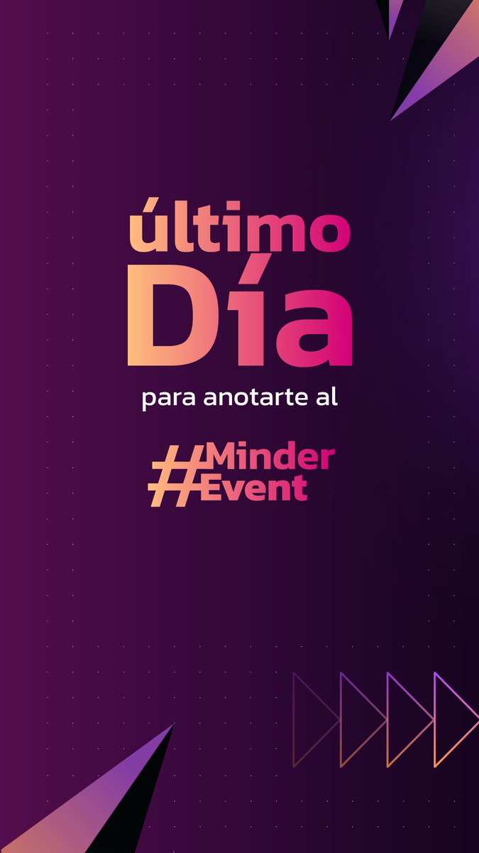 metamindoficial's tweet photo. ¡Último día para anotarte!🏃
Se viene el #MinderEvent y si todavía queda algún colgado, o querés entrar a Metamind copando Renée Je T'Aime, estás a tiempo
👉Si todavía no tenés una membresía, elegí la tuya en https://t.co/2LzORonLJA
👉Y se registran por https://t.co/lg6RVqc2eT https://t.co/tPoQP5YN9X