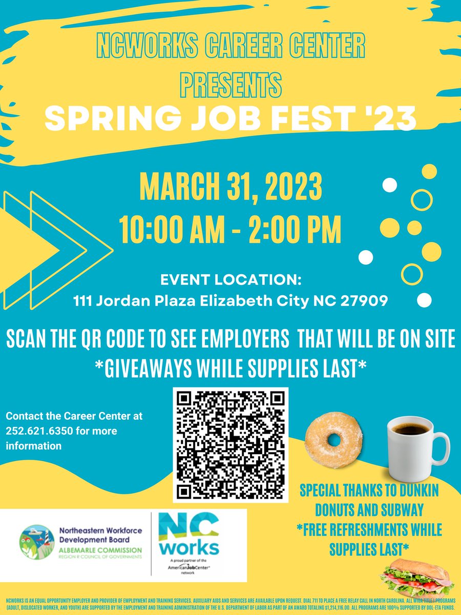 North Carolina on Twitter "RT ncworkforce Spring into a new career