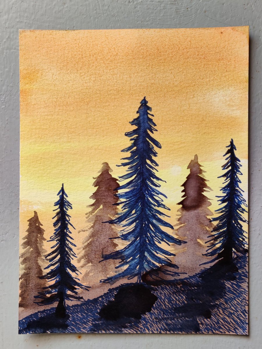 Skullcapforager's tweet photo. #paintings #watercolor https://t.co/E0WncxXdzs
