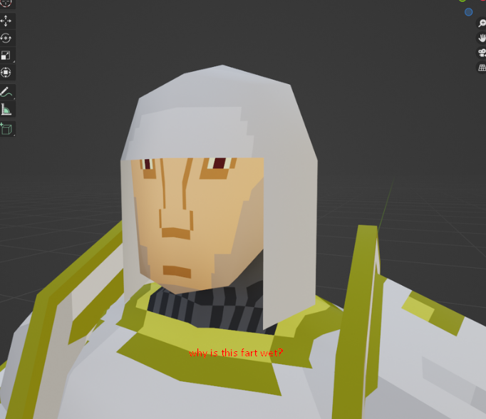elementbound's tweet photo. i keep sending @RyderGamingHun progress pics and he keeps replying with fart memes how do i politely ask him to make more fart memes

#bf0 #gamedev #indiedev #indiegame #indiegames #indiegamedev #gamedevelopment #Blender3d #blenderart https://t.co/ucOiCYiCkI
