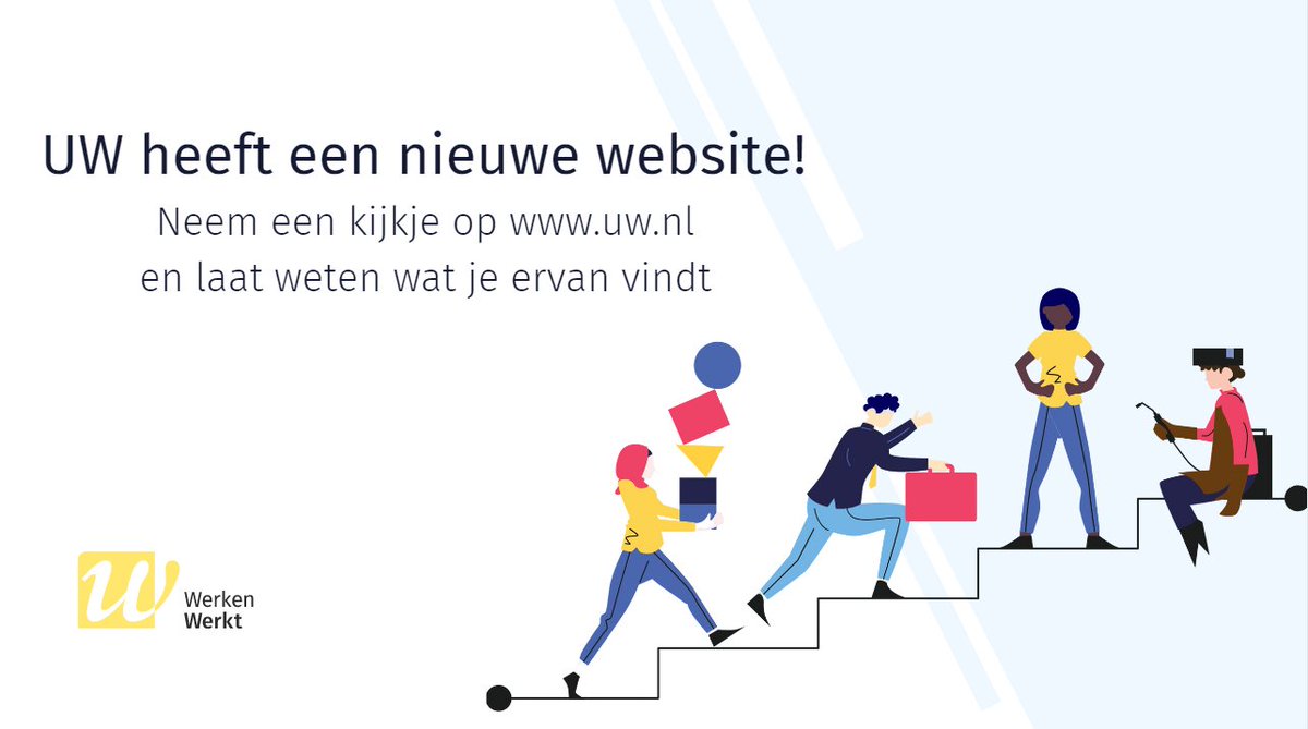 UW heeft een nieuwe website! Onze site is nu meer gericht op inwoners die ondersteuning nodig hebben bij het vinden van passend werk en meer gericht op samenwerking met sociale ondernemers, netwerkpartners en werkgevers. Kijk op uw.nl