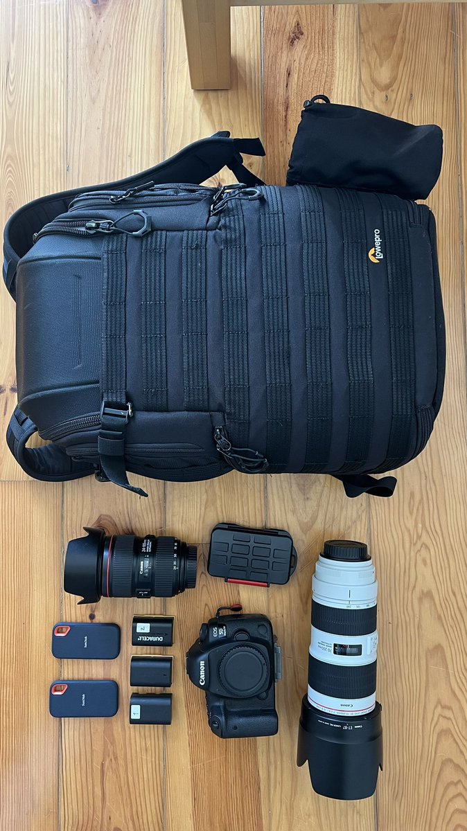 RoldonRaw's tweet image. All set for the next 4 days of work!

Let’s go!!!

#photogear #canon