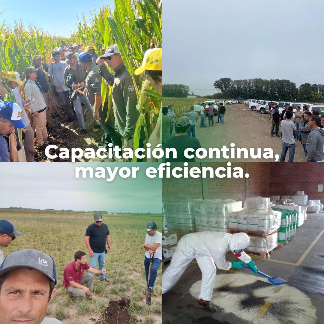 Nos capacitamos regularmente para estar actualizados en todo lo relacionado a nuestro ámbito, lo cual es parte de un proceso necesario para brindar el mejor servicio a cada uno de nuestros clientes.

#ElPaye #InsumosAgropecuarios  #RedSolucionesIntegralesInnoBA #InnoBA #Bayer
