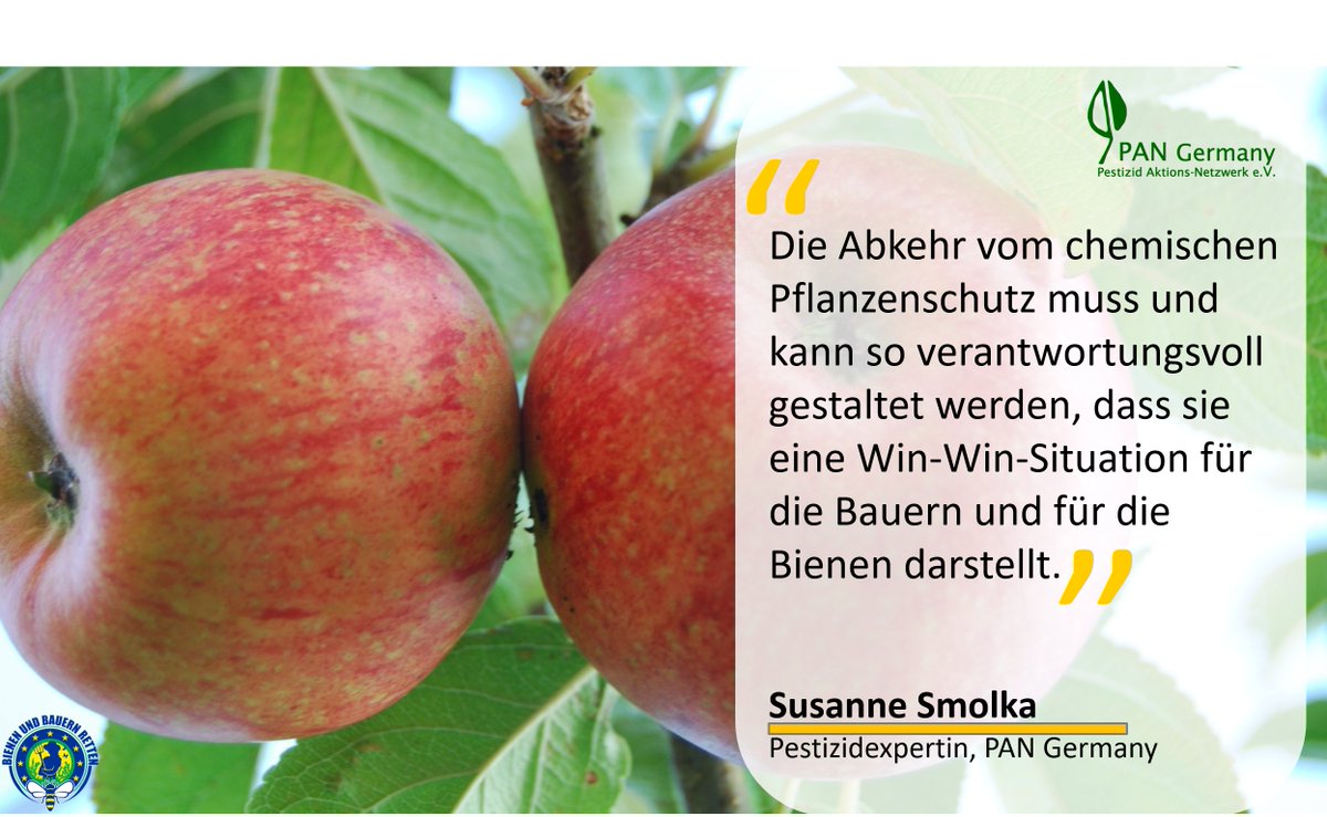 Verbände, Wissenschaftler und Landwirte erklären heute Parlamentarier*innen in Berlin, dass und wie ein Verzicht auf chemisch-syntetische Pestizide machbar ist. #bienenundbauernretten @BieneundB @karlbaer <a href="/EsLebeDieBiene/">Aurelia Stiftung</a> <a href="/bund_net/">BUND</a> @Buendnis_BEL @umweltinstitutM